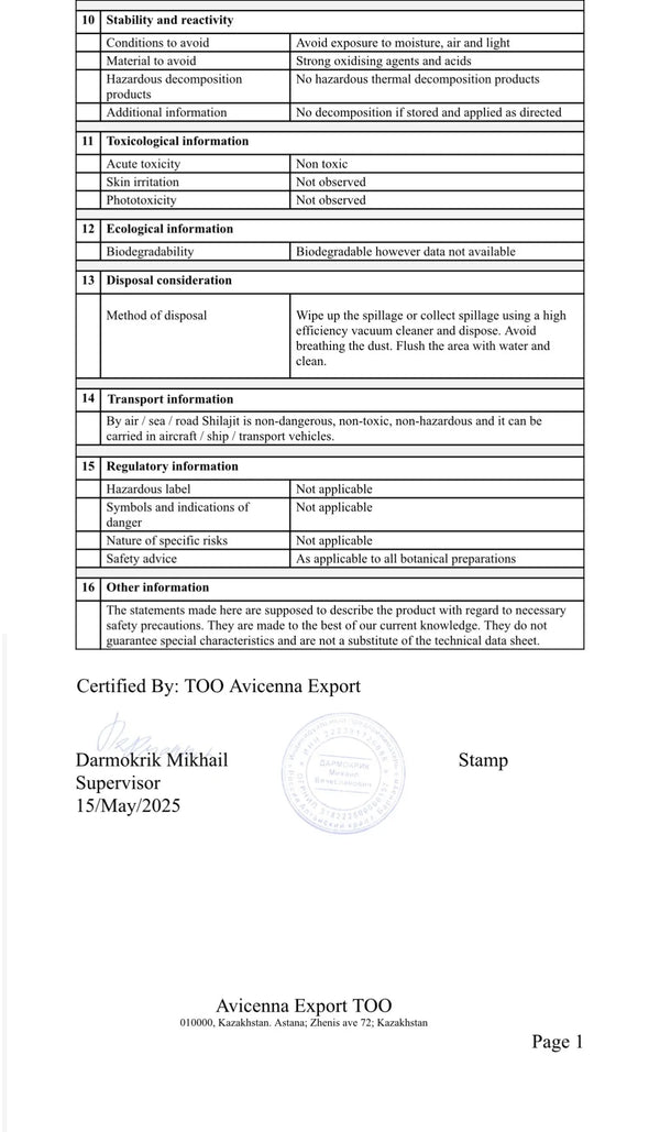 Pure Shilajit Resin | Lab-Tested | Apollo Fitness