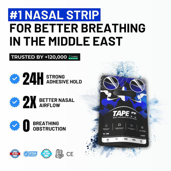 TAPE IT® Improved Breathing Nasal Strip - 30 Pieces